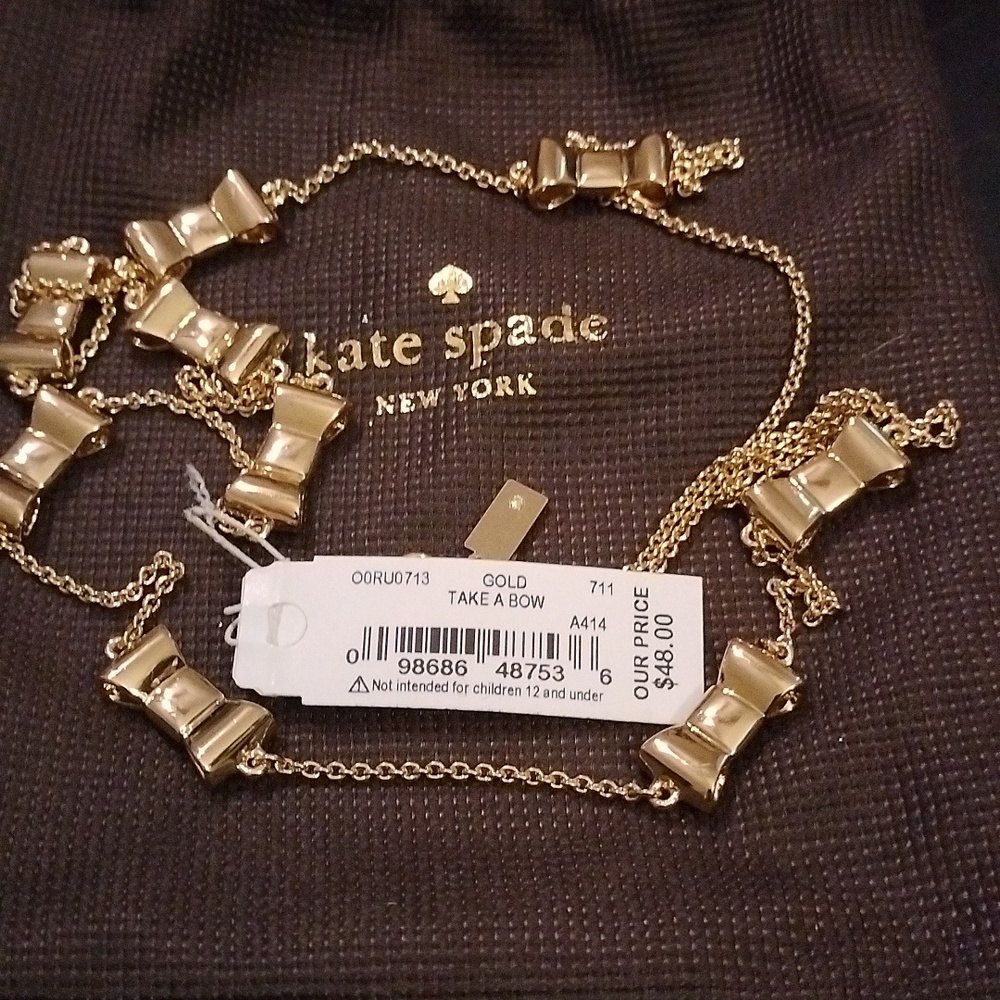 KATE Spade Take a Bow Necklace